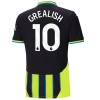 Camiseta de fútbol Manchester City Grealish 10 Segunda Equipación 2024-25 - Hombre